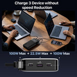 Load image into Gallery viewer, NOBIS 222W Super Fast Charging Power Bank 25000mAh, Smart Digital Display & APP Control, Multi-Port for Laptops Phones Tablets, Universal Compatibility Portable Charger