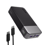 Load image into Gallery viewer, Nobis Power Bank Portable Charger,20000mAh 45W PD QC 3.0 Fast Charging Battery Pack,with LED Display,2 USB-C,2 USB-A for iPhone 15 14 13,Tablet, MacBook, Galaxy, iPad, Black