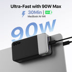 Load image into Gallery viewer, NOBIS Portable Charger 20000mAh 90W Laptop Power Bank