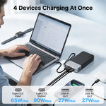 Load image into Gallery viewer, NOBIS Portable Charger 20000mAh 90W Power Bank w/Detachable Cable
