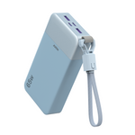 Load image into Gallery viewer, NOBIS 20000mAh Power Bank for Laptops, 65W PD Power Bank With digital display &amp; detachable C to C cable for phones, Samsung tablets, headphones etc.