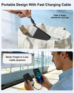 Load image into Gallery viewer, NOBIS Power Bank 45W 20000mAh Portable Charger with Detachable Cable